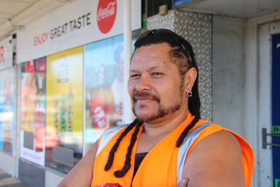 Truck driver from Moerewa, Richard Rapana.