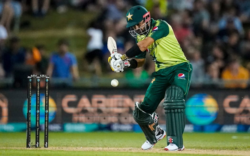 Pakistan's Mohammad Rizwan. New Zealand Black Caps v Pakistan. International Twenty20 Cricket. McLean Park, Napier, New Zealand. Tuesday 22 December 2020.