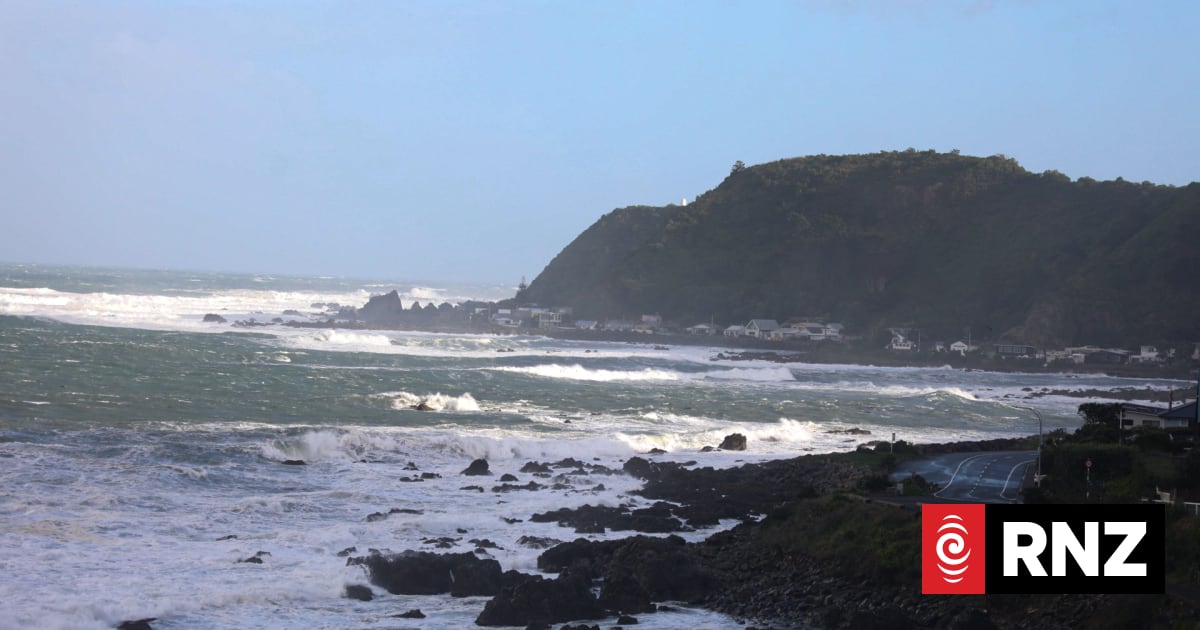 Another sewage discharge on Wellington's south coast