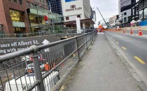 The Crown Plaza hotel in Auckland.