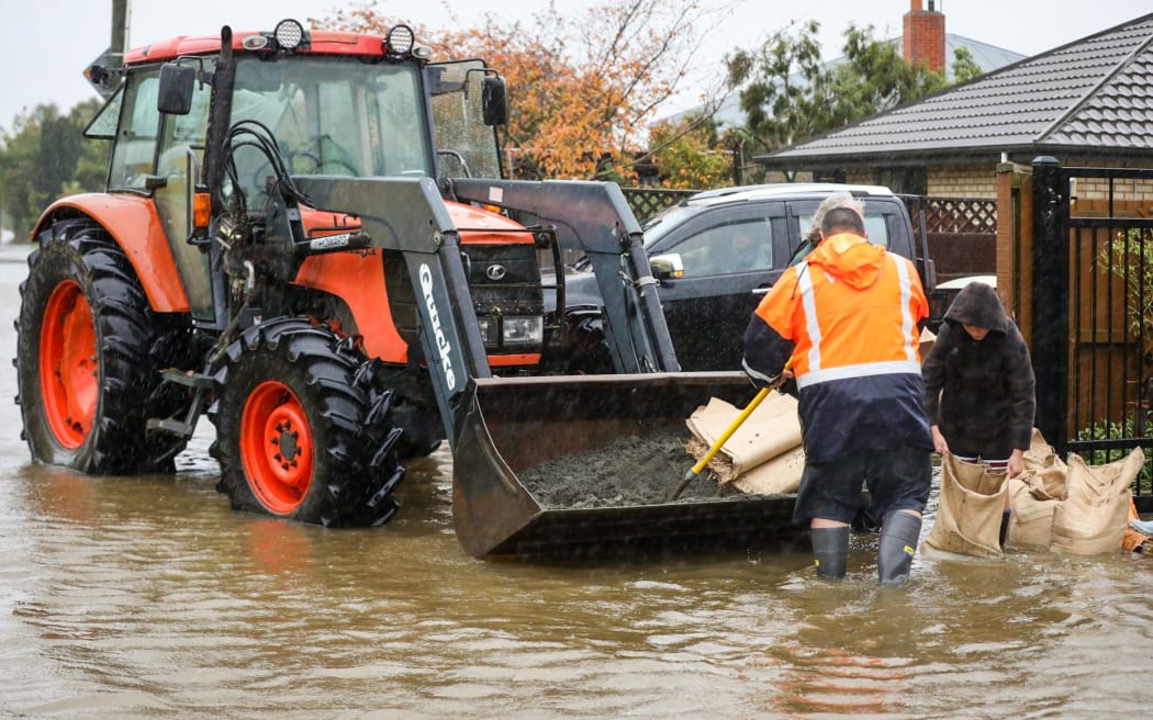 Scenes from Doyleston which is on the way from Christchurch to Southbridge and Leeston. It's in the Selwyn District where a state of emergency has been declared 1 May 2015.