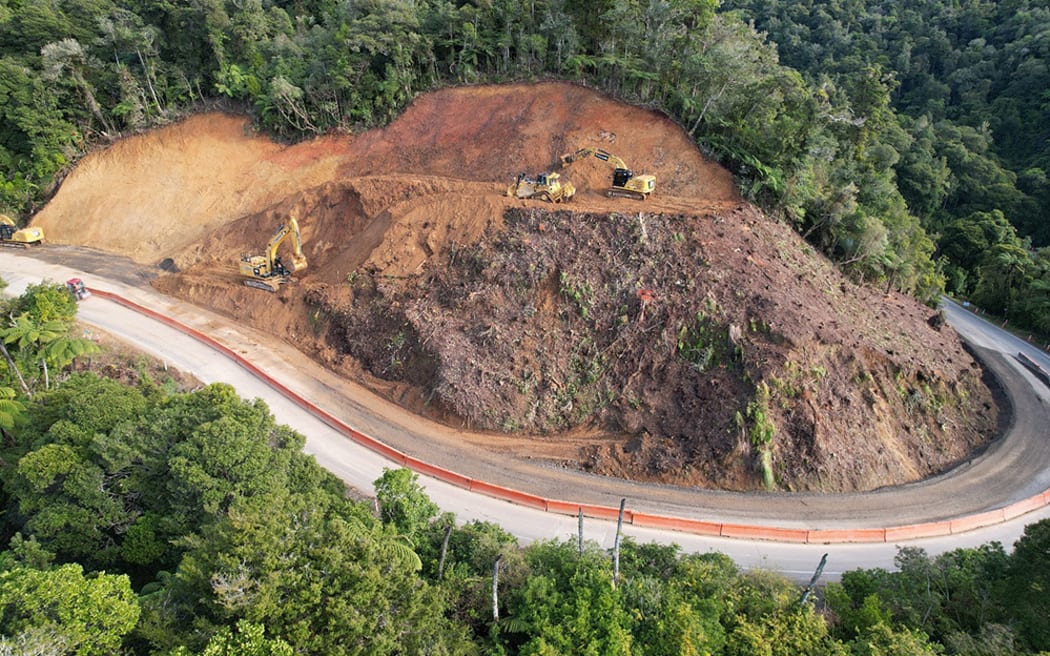 The A11 slip is the largest of the slips in the Mangamuka Gorge.