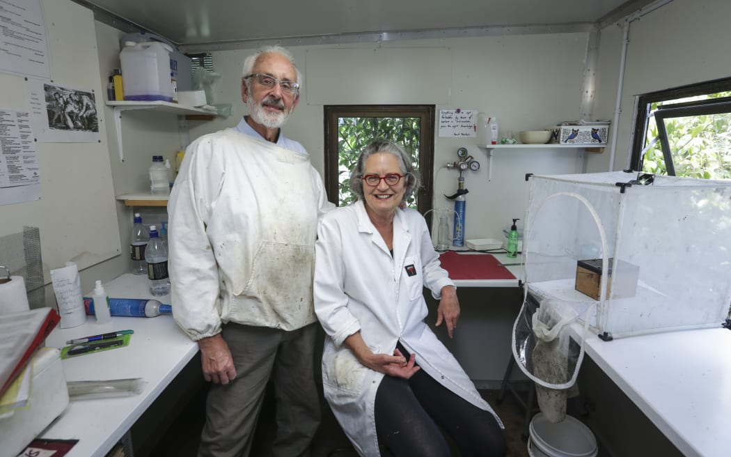 Gary Milne and Penny Kerr-Hislop from Southern Sun Queen Bees.