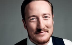 New Zealand baritone Chris Bruerton is part of the sextet The Kings Singers.