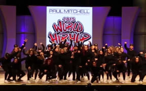 The Royal Family dance crew at the 2015 World Hip Hop Dance Champs in San Diego.