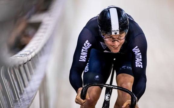 New Zealand track cyclist Sam Webster.