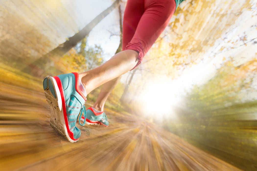 Female runner. Fitness exercise. file photo.