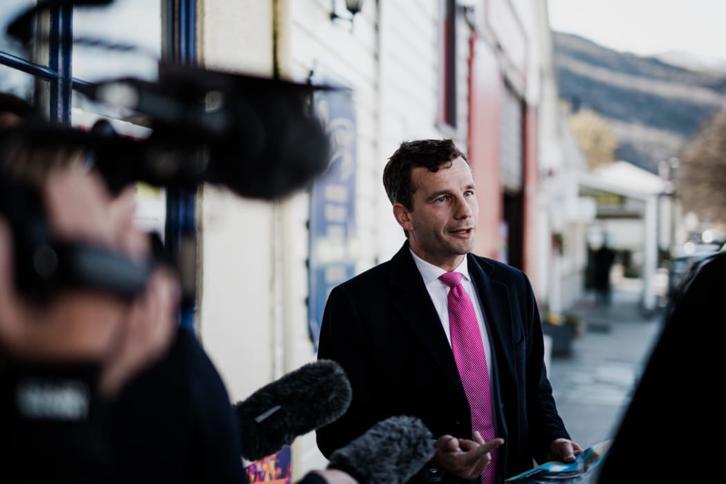ACT Party leader David Seymour, on the Election 2020 campaign trail.