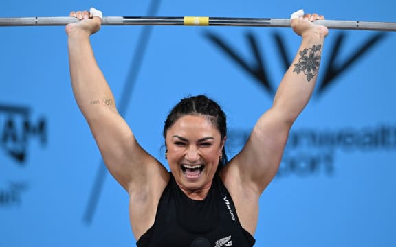 New Zealand's Megan Signal competes at the 2022 Commonwealth Games.