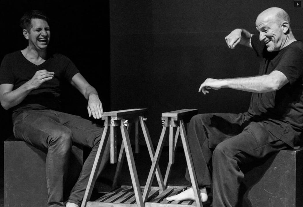 Salonica actors: Mihailo Ladevac and Shaun Fahey.