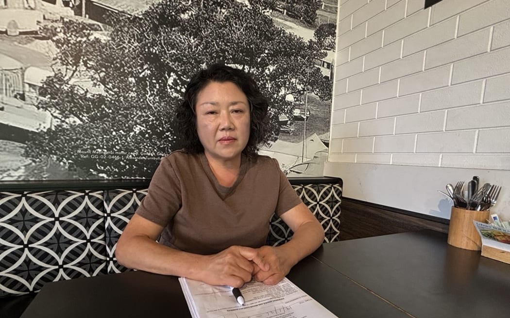 Coffee Club owner Janet Kim.