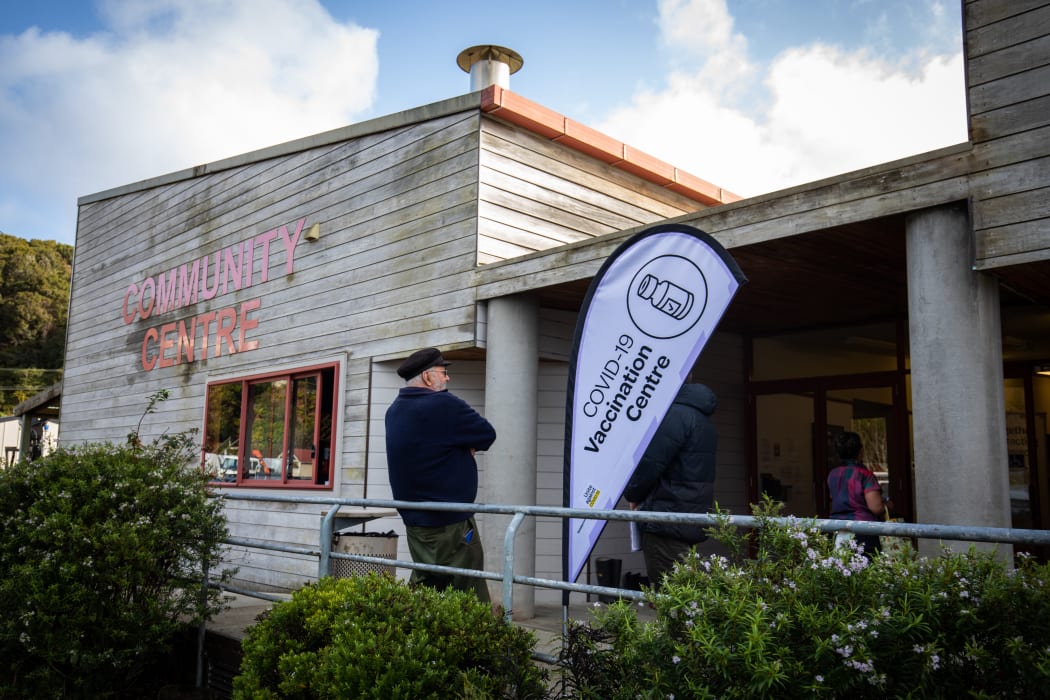 Vaccination clinic Stewart Island.