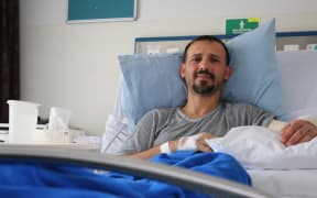 Temel Atacocugu is one of those receiving ongoing treatment after he was shot nine times in the Christchurch mosque attacks earlier this year.