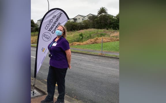 Coral Davies was an Air NZ flight attendant before she became a Covid-19 vaccination centre supervisor.