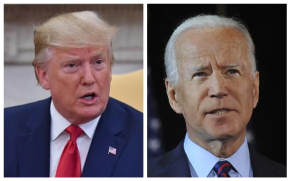 Donald Trump and Joe Biden