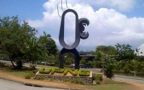 Outside the University of PNG