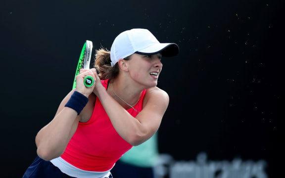 Polish tennis player Iga Swiatek.