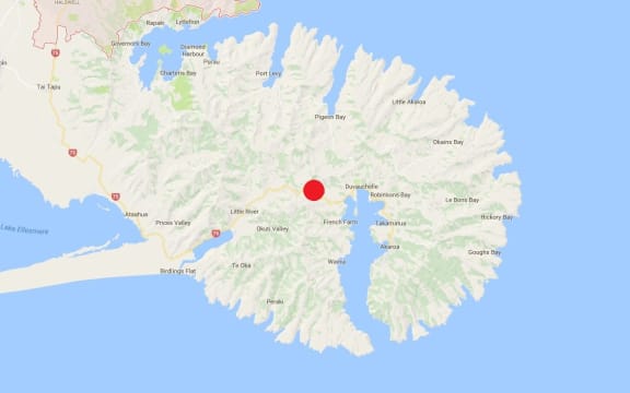 The site of the bus crash