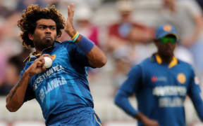 The Sri Lanka fast bowler Lasith Malinga.
