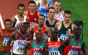 The 1500m field at the 2008 Beijing Olympics.