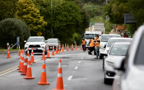A sinkhole has begun to form in the Auckland suburb of Onehunga this morning.