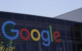 July 19, 2016, file photo shows the Google logo at the company's headquarters in Mountain View, Calif.