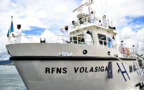 The Fiji Navy's capability to ensure safety at sea has been boosted with the arrival of  RFNS Volasiga.