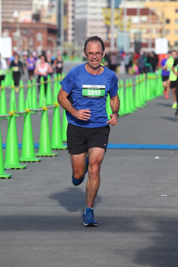 Before the accident Bruce ran a full marathon and says he'll miss his former self.