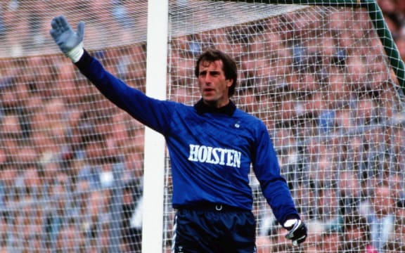 Ray Clemence playing for Tottenham in 1986.