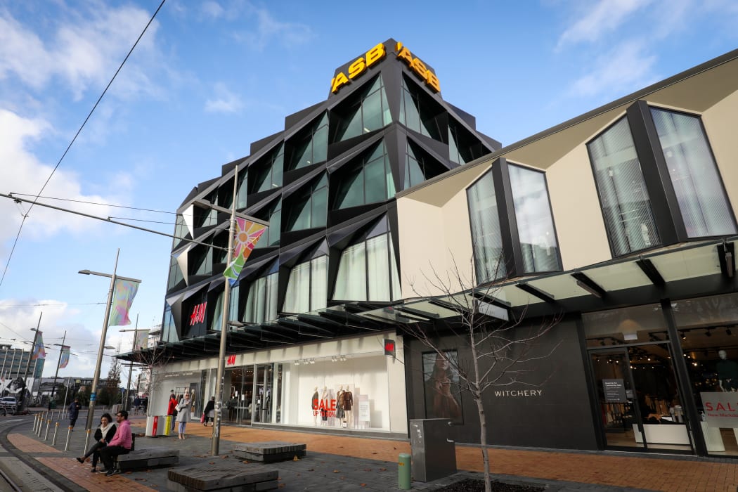 Exterior shots of ASB's office in Christchurch