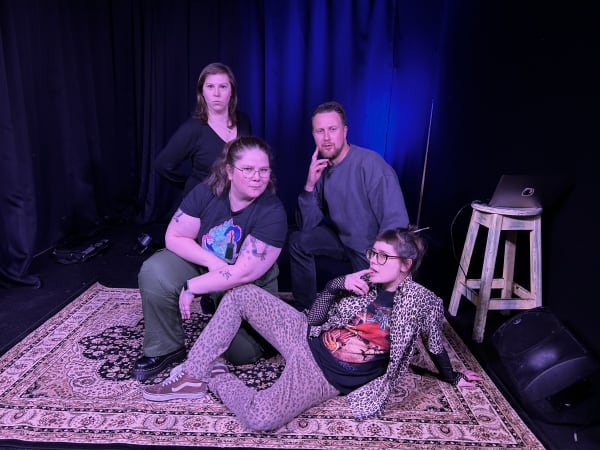 From left, Emma Jean Ranson, Katie Borrows, Ivan Fadjukoff and Anya Rzhevitskaya.