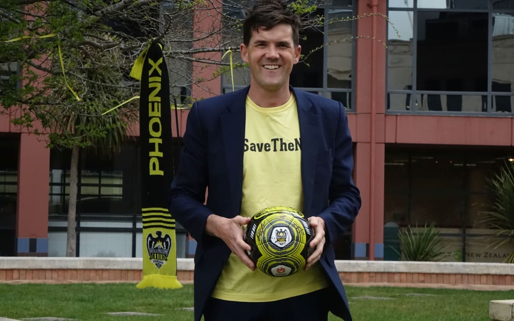Wellington deputy mayor - and Phoenix fan - Justin Lester