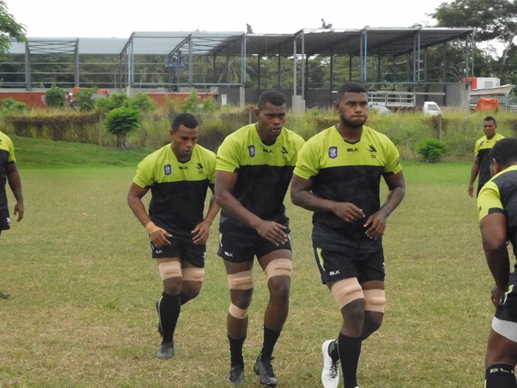 Fiji Latui prepare for Global Rapid Rugby tournament.