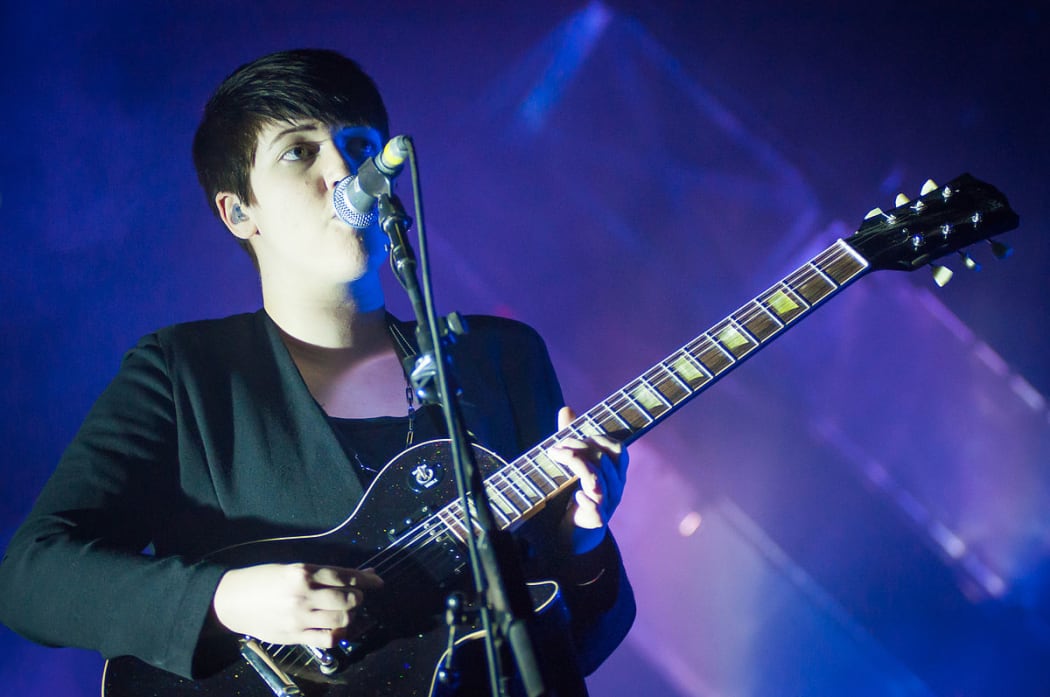 Romy Madley Croft The xx performing in Finland in 2012