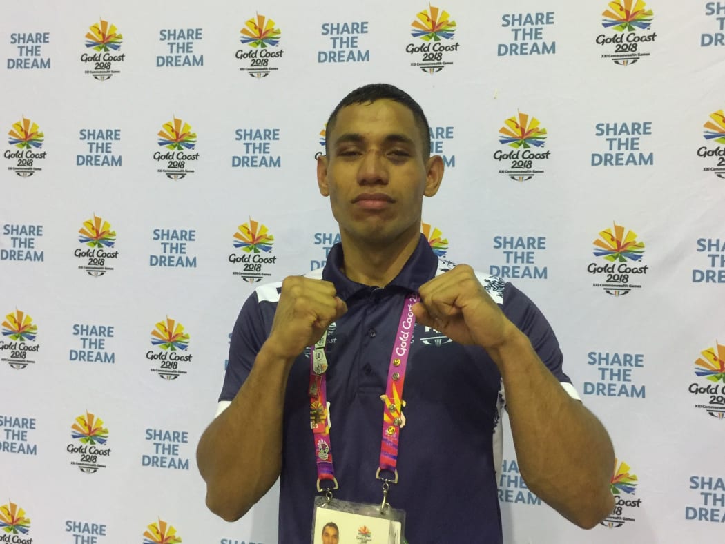 Fijian boxer Winston Hill takes bronze at the Commonwealth Games