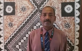 Sailosi Ramatu, from the first village in Fiji to relocate as a result of climate change.
