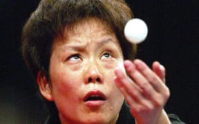 New Zealand table tennis player Li Chunli.