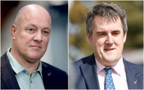 Prime Minister Christopher Luxon and Cabinet Minister Chris Bishop.
