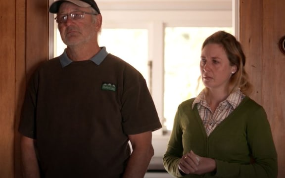 Jeremy Dasent and his daughter Rhea.