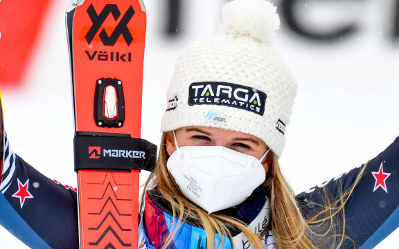 New Zealand skier Alice Robinson.