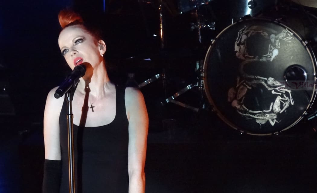 Shirley Manson performs with Garbage in Montreal in 2013.