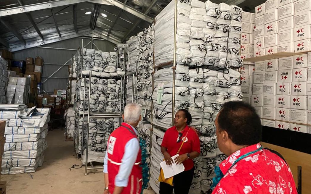 Vanuatu Red Cross and communities prepare for approaching cyclone Lola.