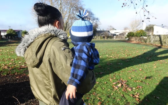 A 39-year-old mother feared social services would take her new baby away.