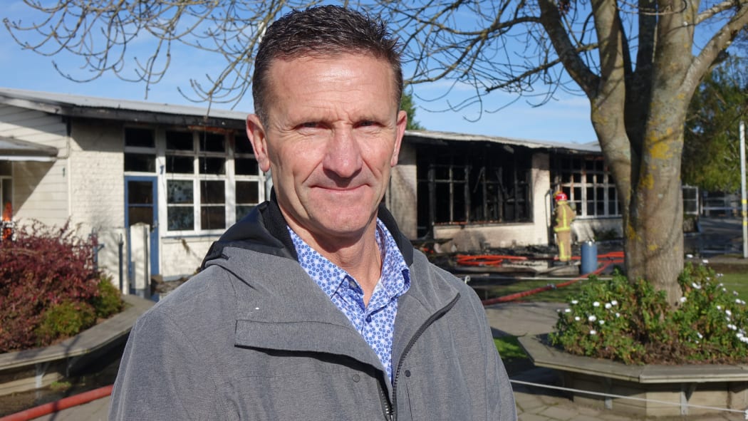 Russley School principal Greg Lewis