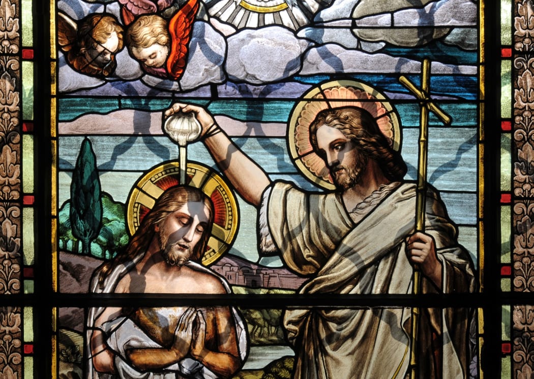 A depiction of Saint John the Baptist.