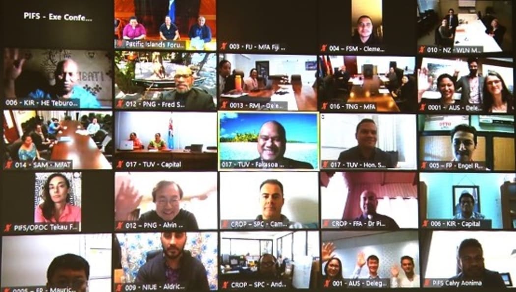 The virtual regional conference on Securing Securing the Limits of the Blue Pacific: Legal Options and Institutional Responses to the Impact of Sea-level Rise on Baselines in the Context of International Law.