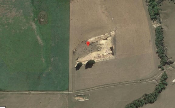 Foulden Maar pit.
