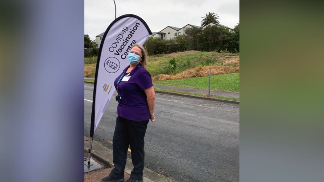 Coral Davies was an Air NZ flight attendant before she became a Covid-19 vaccination centre supervisor.