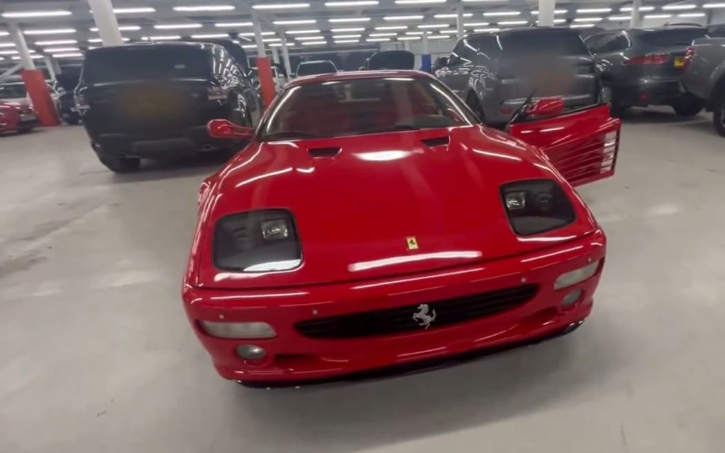 Ferrari F512M stolen in 1995 is recovered by Met Police
