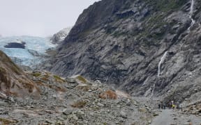 Visitors have mixed feelings about the noise of helicopters at Franz Josef Glacier.